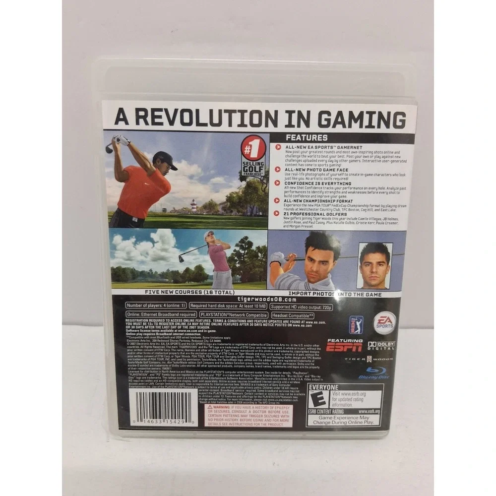 Tiger Woods PGA Tour 08 (Sony PlayStation 3, 2007)